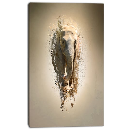 Designart - Mammoth Elephant Walking